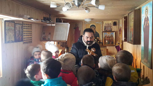 Встреча с учащимися православной гимназии во имя прп. Серафима Саровского