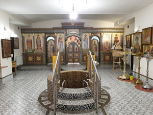 Установка иконостаса в нашем храме