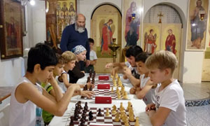 1-й шахматный турнир при Храме Первосвятителей Московских в день Крещения Руси