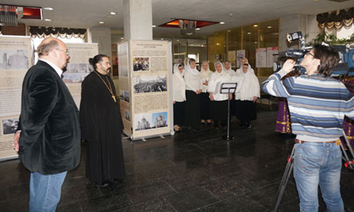 Открытие православной выставки